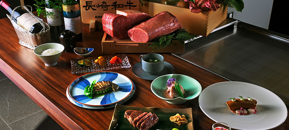 初夏の贅沢を鉄板で極める至高のディナーコース「瓊鶴海 -TAMATSURUMI-」