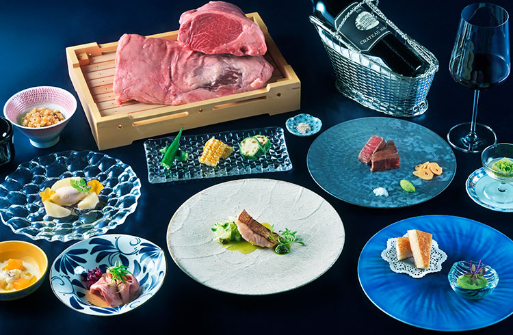 旬の恵みを味わう、夏の贅沢鉄板焼きディナーコース「海神 -WADATSUMI-」