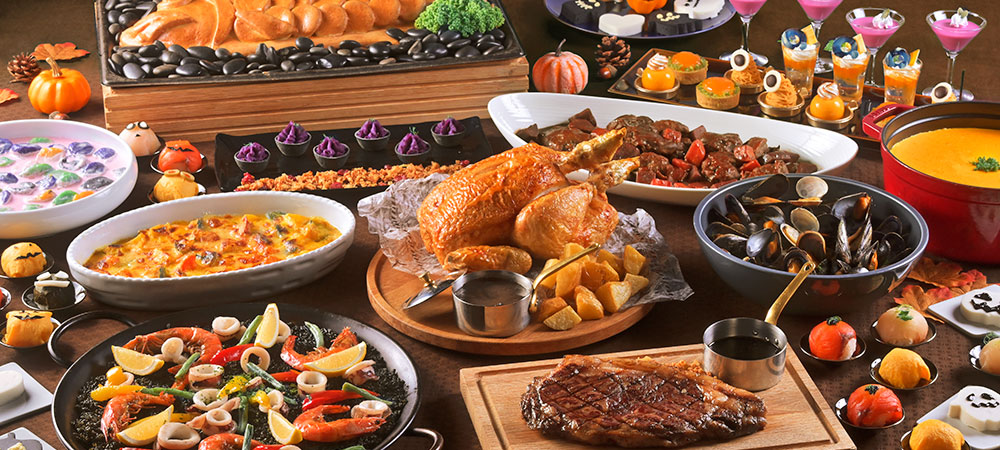 Halloween & Autumn Buffet秋の恵みとハロウィンの楽しさが詰まった、特別なひととき