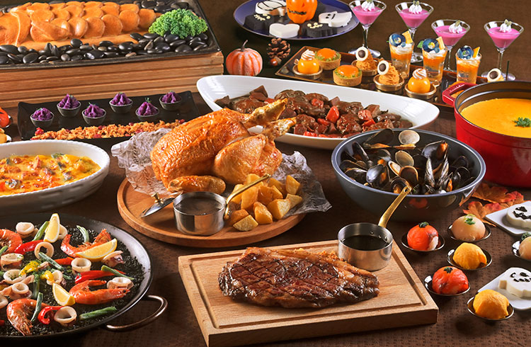 Halloween & Autumn Buffet秋の恵みとハロウィンの楽しさが詰まった、特別なひととき