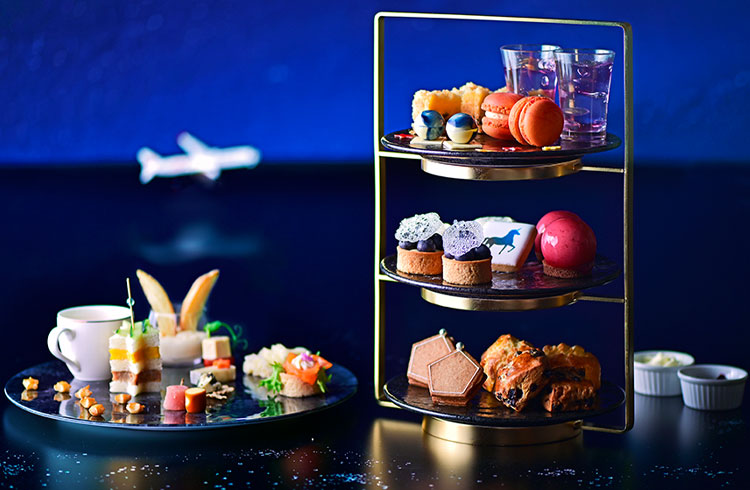 コラボレーション アフタヌーンティー 第2弾！日本航空×長崎市科学館×ヒルトン長崎「星空アフタヌーンティー＂Runway to Stars＂」