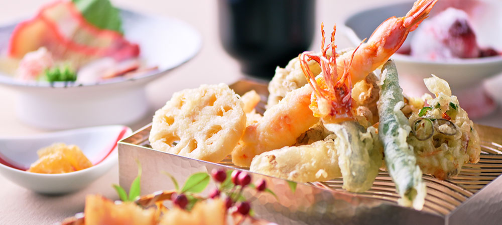 長崎の味を気軽に味わう天ぷらランチコース「長崎卓袱天ぷら -NAGASAKI SHIPPOK TEMPURA-」