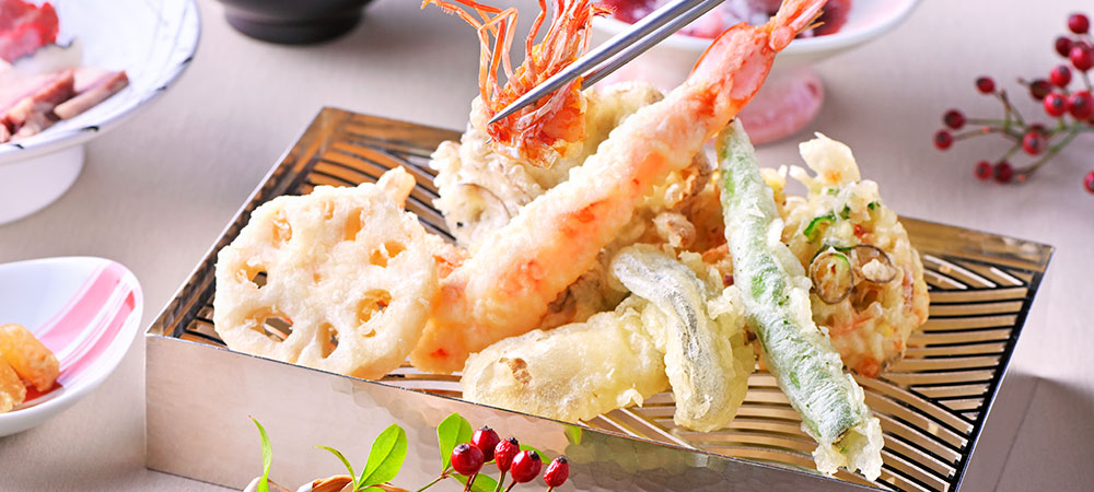 長崎の味を気軽に味わう天ぷらランチコース「長崎卓袱天ぷら -NAGASAKI SHIPPOK TEMPURA-」