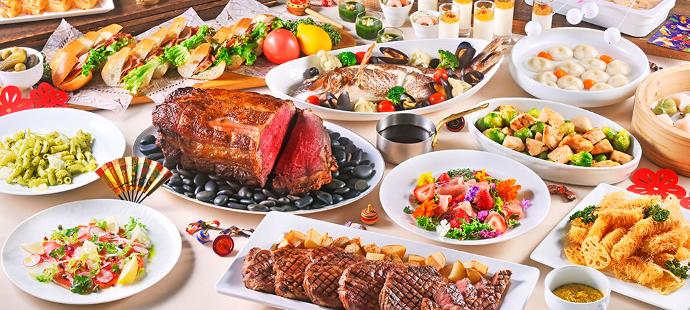 New Year ランチ＆ディナービュッフェ