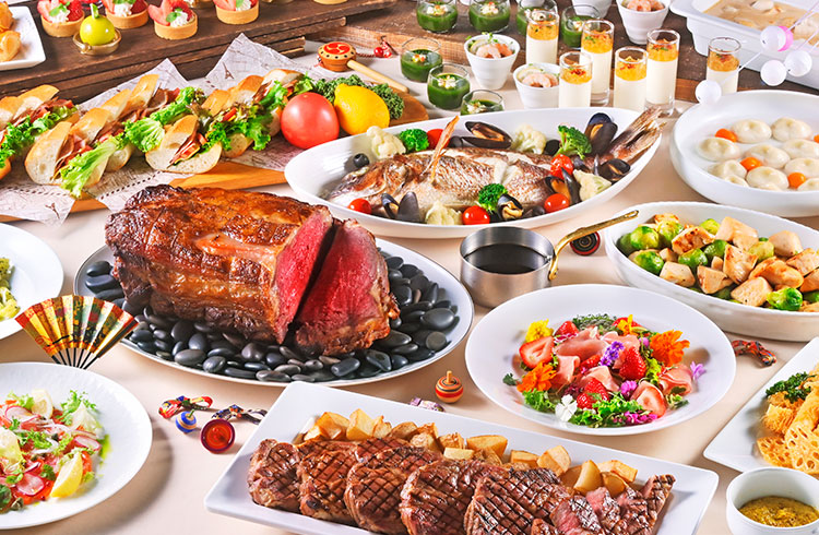 New Year ランチ＆ディナービュッフェ