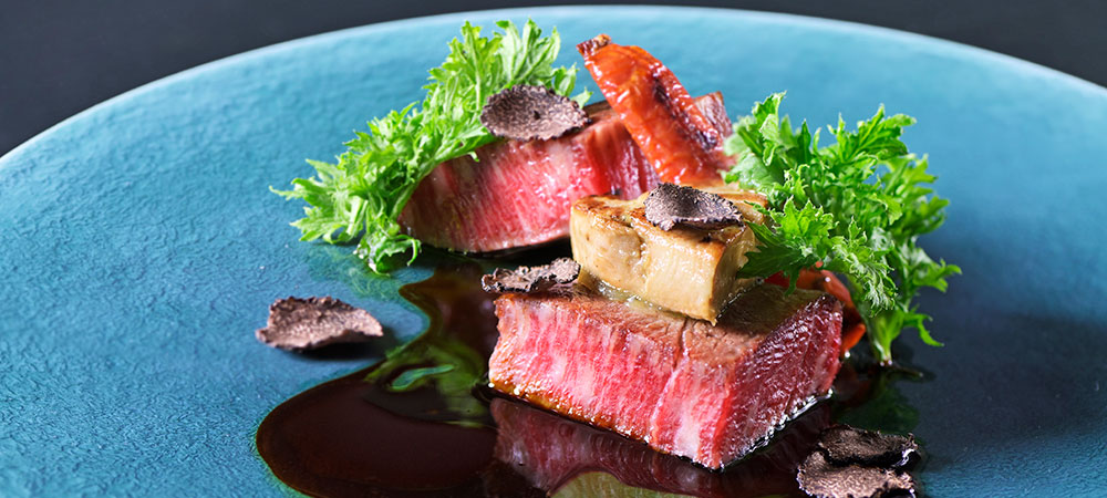 瓊鶴海鉄板焼きの神髄を堪能する至高のコース ＂和蘭綴り NAGASAKI 鉄板＂春の航海コース/羽海コース