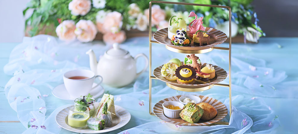 小さな住人たちが誘う 初夏のガーデンアフタヌーンティー ~Green Manor~