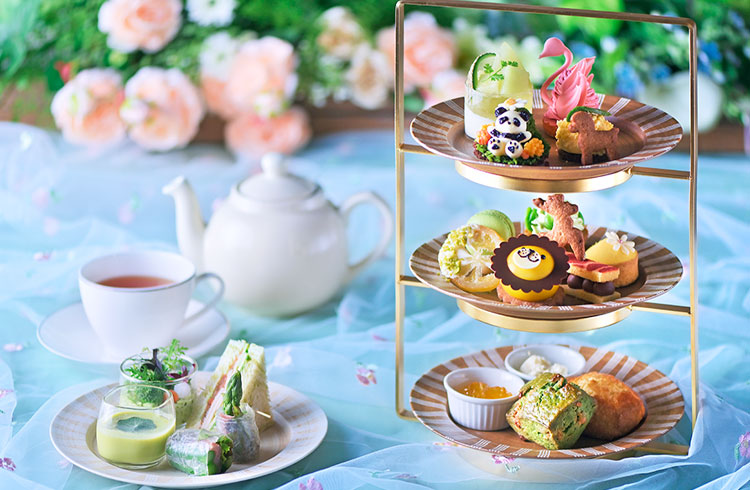 小さな住人たちが誘う 初夏のガーデンアフタヌーンティー ～Green Manor～