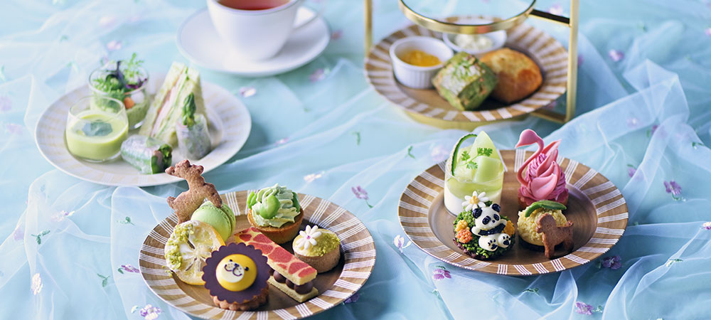 小さな住人たちが誘う 初夏のガーデンアフタヌーンティー ~Green Manor~