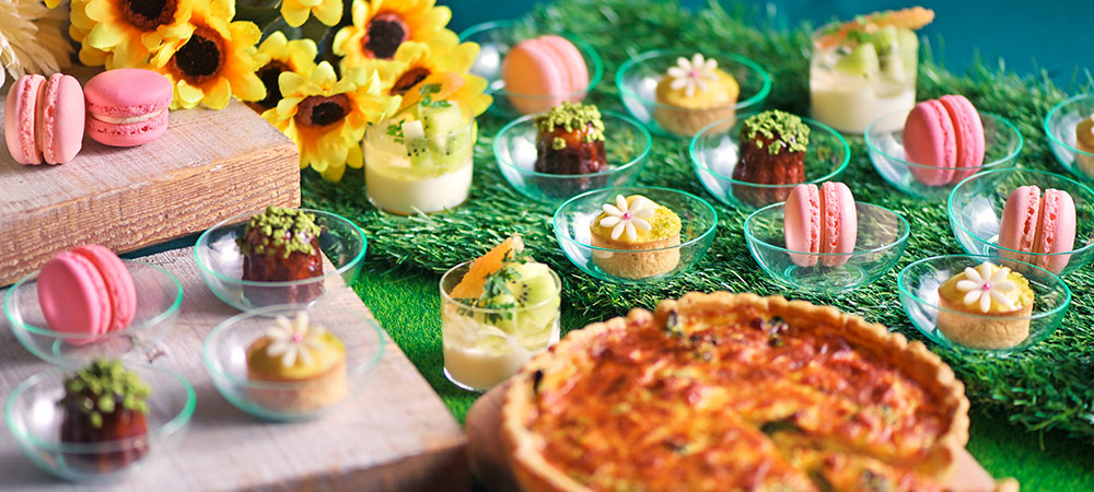 ヨーロッパを味わう贅沢ビュッフェMay｜青い海と太陽が育む地中海の味覚June｜大陸を巡る、多彩な味覚の旅