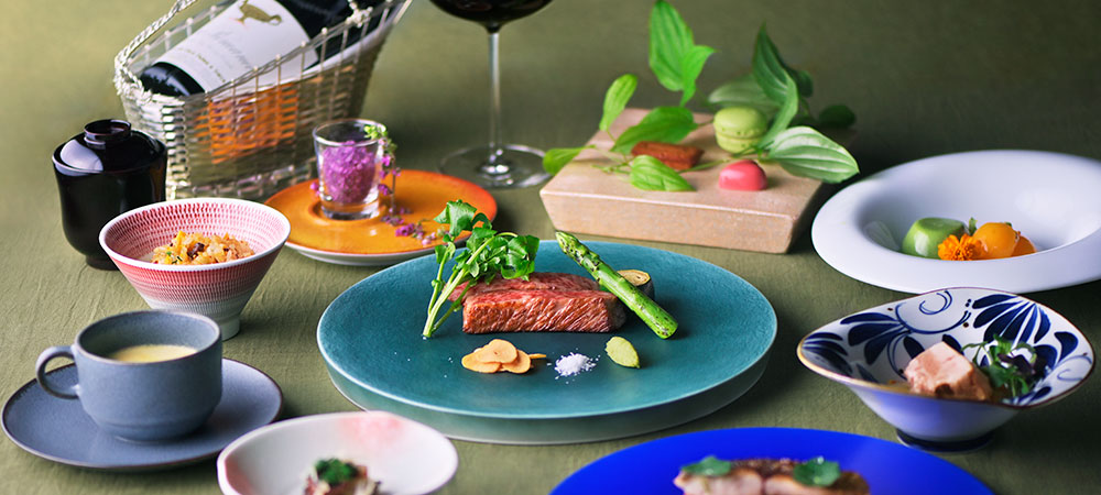瓊鶴海鉄板焼きの技と味を堪能するコース初夏を彩る“和蘭綴り NAGASAKI 鉄板”「海神 -WADATSUMI-」