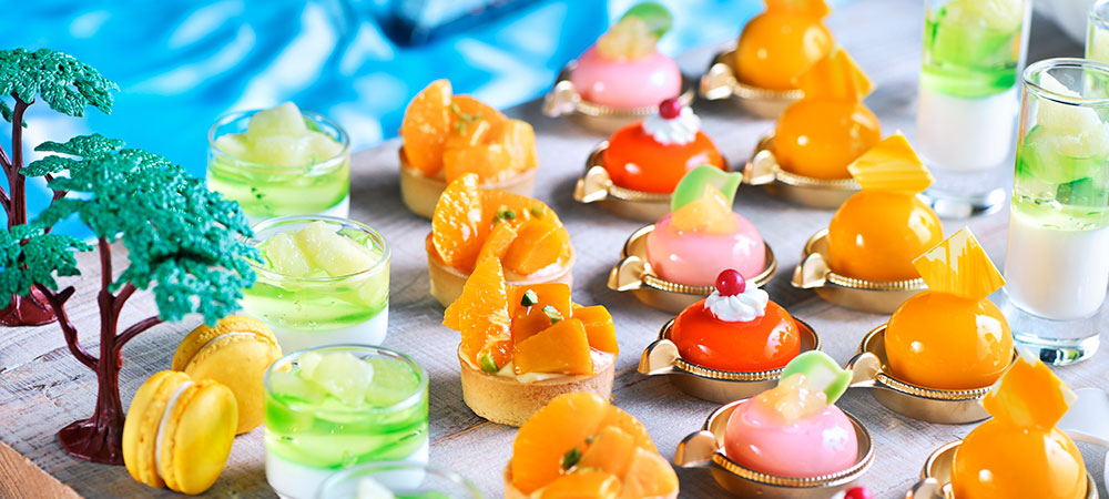 きらめく南国気分を味わう夏のビュッフェ Jul.｜Tropical Summer Buffet Aug.｜Summer Holiday Buffet