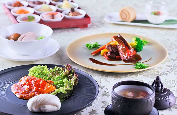 秋の旬味を味わう、華やぎの中国料理「王朝」コース