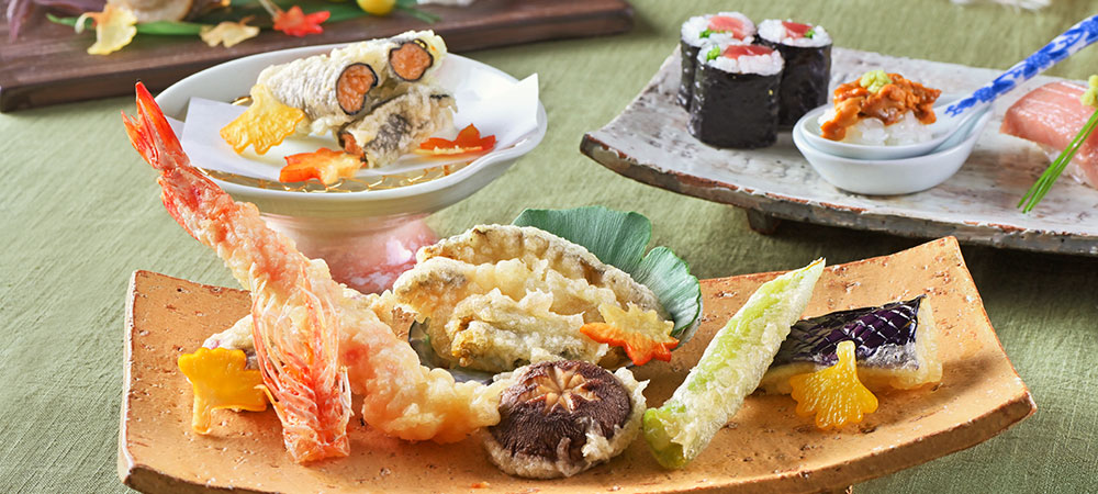 旬彩を味わう、天ぷらと寿司の贅沢なひととき「橘 -TACHIBANA-」