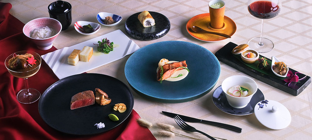 冬の贅沢を五感で味わう、鉄板焼きディナーコース 「海神 -WADATSUMI-」