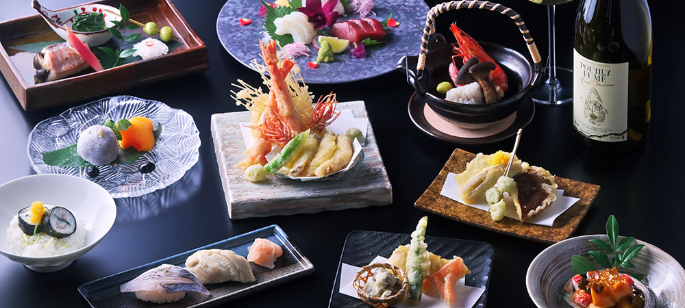 天ぷらコース 料理写真